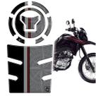 Kit Protetor Tanque Bocal Resinado Bros 160 25/26 GRAFITE