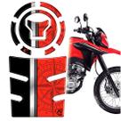 Kit Protetor Tanque Bocal Resinado Bros 160 25/26 PRATA
