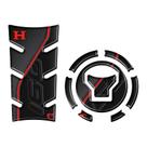 Kit protetor tanque moto START 160 ano 2025 cinza Kit protetor tanque moto START 160 ano 2025 cinza