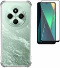 Kit Protetor Xiaomi Poco C75, Capa Protetora e Película de Vidro Poco C75
