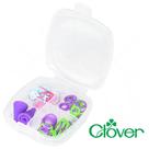Kit Protetores de Ponta e Marcadores de Ponto para Tricô Clover - 52 peças