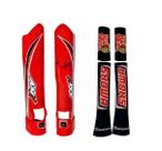 Kit Protetores Suspensão Amx Neoprene Crf 230 Ttr 230 Showa Preto