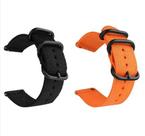 Kit Pulseira 22mm de Nylon Force Para Relógio e Smartwatch