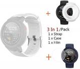 Kit Pulseira + Case + Película NSmart compatíveis com amazfit Verge - Verge lite