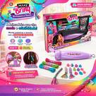 Kit Pulseira e Tererê Infantil Polibrinq Máquina de Trançar Crie Acessórios MK54 Kit Pulseira e Tererê Infantil Polibrinq Máquina de Trançar Crie Acessórios MK54