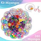 Kit Pulseira Infantil De Miçangas C/ 380 Peças - 09 - Nybc