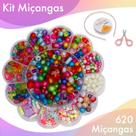 Kit Pulseira Infantil De Miçangas C/ 620 Peças - 06 - Nybc