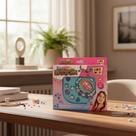 Kit Pulseira Infantil Miçangas Love Biju Bracelet Charm Diversão Coloridas Miçangas Berloques 1 Pulseira