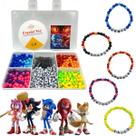 Kit Pulseira Sonic Shadow Miçanga + Adesivo