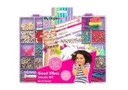 Kit Pulseiras Infantil de Montar My Style Good Vibes Coleção DIY
