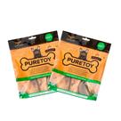 Kit Puretoy Ossos Defumados Para Cães Raças Médias E Pequenas - 10 Unidades