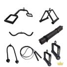 Kit Puxador Triangulo, Cordas, Estribos, W, Pulley, Protetor Kit Puxador Triangulo, Cordas, Estribos, W, Pulley, Protetor