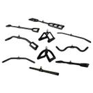 Kit Puxadores Emborrachados