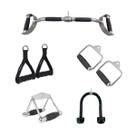 Kit Puxadores: Puxador Corda + Triângulo + Barra Romana + Multiuso + Estribo Kit Puxadores: Puxador Corda + Triângulo + Barra Romana + Multiuso + Estribo