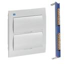 Kit Quadro 24 Disj Emb + Barrament Terra/Neutro 24 Disj WEG