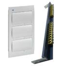 Kit quadro+ barramento distribuição embuti br 36 disjun weg