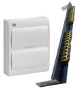 Kit quadro + barramento distribuição sob br 24 disj weg