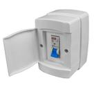 Kit Quadro de Distribuição Ilumi Disjuntor Unipolar DIN FD 1P 32A Curva C Fame