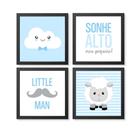 Kit Quadro Decorativo Infantil bebê ovelhinha Carneirinho Kit Quadro Decorativo Infantil bebê ovelhinha Carneirinho