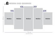 kit quadros 5 peças deadpool mosaico decoração de ambientes