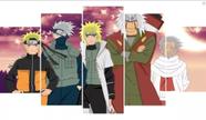 Kit Quadros Decoração Anime Naruto Por Do Sol " Kit Quadros Decoração Anime Naruto Por Do Sol "