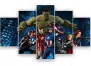 Kit Quadros Decoração Avengers Vingadores"