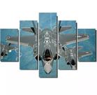 Kit Quadros Decoração Aviões Navios Militar"