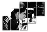 Kit Quadros Decoração Charlie Chaplin"