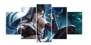 Kit Quadros Decoração Fantasy Vii 7 Tifa Lockhart Beautiful Figt" Kit Quadros Decoração Fantasy Vii 7 Tifa Lockhart Beautiful Figt"