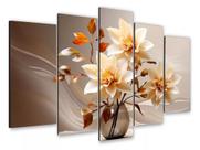 Kit Quadros Decoração Flores Luxo"