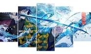 Kit Quadros Decoração Kimetsu No Yaiba Tomioka Giyuu" Kit Quadros Decoração Kimetsu No Yaiba Tomioka Giyuu"