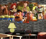 Kit Quadros Decoração Toy Story 3"