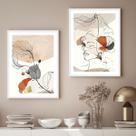 Kit Quadros Decorativos Mulher Empoderada Moldura Branca