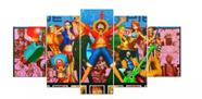 Kit Quadros One Piece Tribulação Do Chapéu De Palha" Kit Quadros One Piece Tribulação Do Chapéu De Palha"