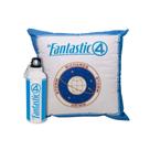 Kit Quarteto Fantástico Almofada Garrafa Alumínio 500ml Mosquetão Marvel Zona Criativa