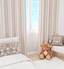 Kit Quarto Infantil Ursinhos Listrado Neutro - 3 Itens