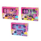 Kit Quarto Sala e Cozinha Mini Judy Home - Samba Toys Kit Quarto Sala e Cozinha Mini Judy Home - Samba Toys