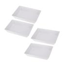 Kit Quatro Travessas de Melamina Gourmet 35 x 25 x 7cm WECK Kit Quatro Travessas de Melamina Gourmet 35 x 25 x 7cm WECK