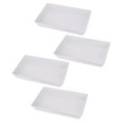 Kit Quatro Travessas de Melamina Gourmet 45 x 30 x 7cm WECK Kit Quatro Travessas de Melamina Gourmet 45 x 30 x 7cm WECK
