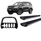 Kit Quebra Mato C/Proteção Estribo Preto Brilhante TrailBlazer Preto Kit Quebra Mato C/Proteção Estribo Preto Brilhante TrailBlazer Preto
