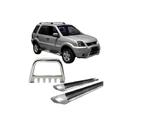Kit Quebra Mato E Estribo Personalizado Ecosport Cromado