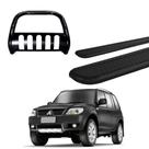 Kit Quebra Mato Estribo Chapa Preto TR4 Todos os Anos Kit Quebra Mato Estribo Chapa Preto TR4 Todos os Anos