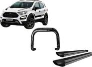 Kit Quebra Mato Estribo Personalizado Preto Fosco Ecosport 13/2020