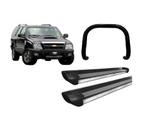 Kit Quebra Mato Estribo Personalizado Preto Para Blazer