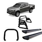 Kit Quebra Mato Estribo Personalizado Santo Antônio S10 12/20 Preto