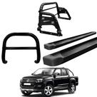 Kit Quebra Mato Estribo Plataforma Santo Antônio H3 Amarok CD
