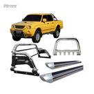 Kit Quebra Mato estribo santo Antônio H3 L200 04 Cromado