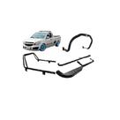 Kit Quebra Mato_estribo_santo Antonio Pick-up Montana Preto