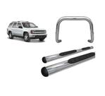 Kit Quebra Mato S/Barra Estribo Oval TrailBlazer Cromado Kit Quebra Mato S/Barra Estribo Oval TrailBlazer Cromado