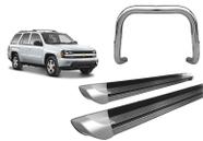Kit Quebra Mato S/Barra Estribo Personalizado TrailBlazer Cromado Kit Quebra Mato S/Barra Estribo Personalizado TrailBlazer Cromado
